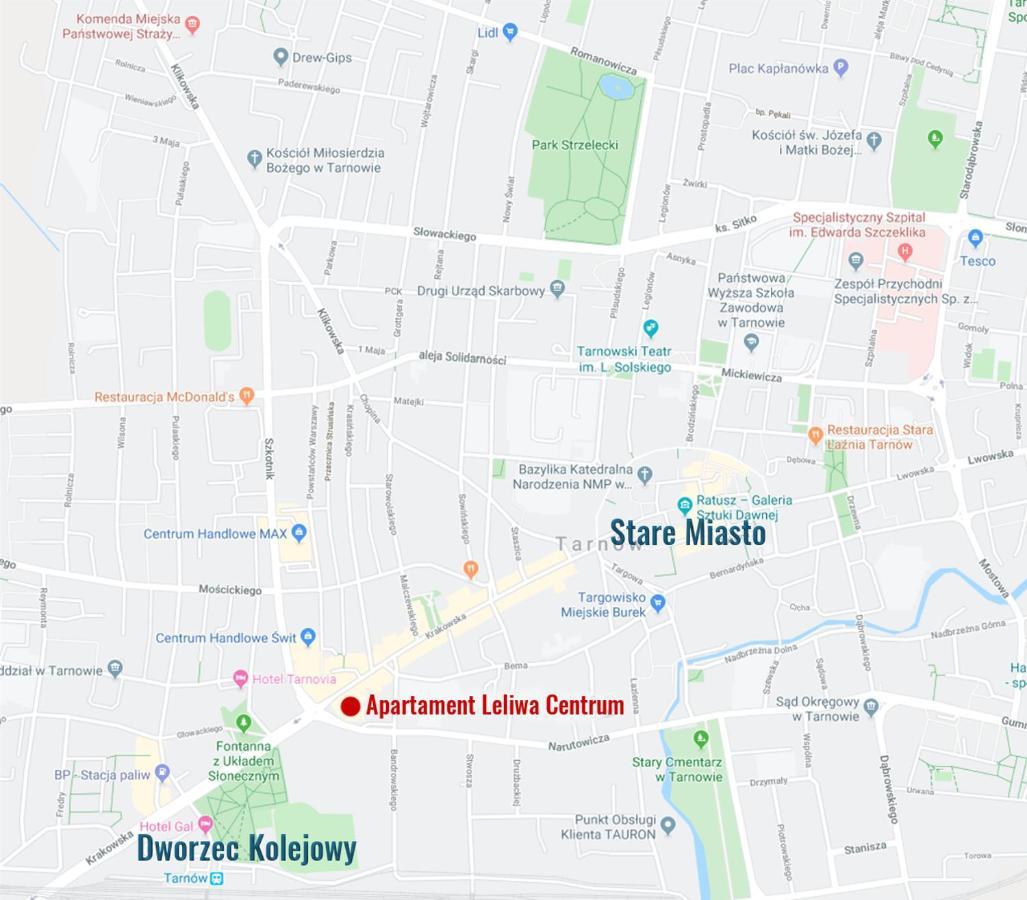 Apartament Leliwa - Centrum Tarnów Dış mekan fotoğraf